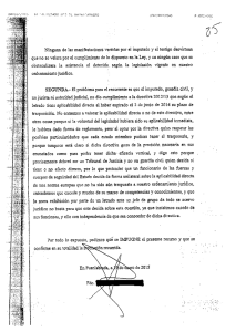 Ninguna de las manifestaciones vertidas por el imputado y el testigo