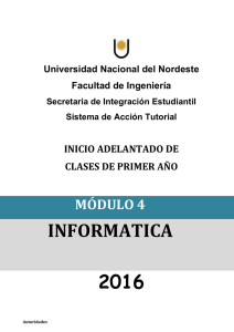 2016 informatica - Facultad de Ingeniería