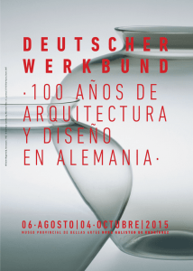 100 años de arquitectura y diseño en alemania - Fadu