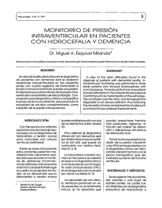 MONITOREO DE PRESiÓN INTRAVENTRICULAR EN PACIENTES