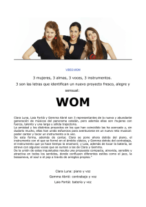 WOM trio dossier 2014 CAST