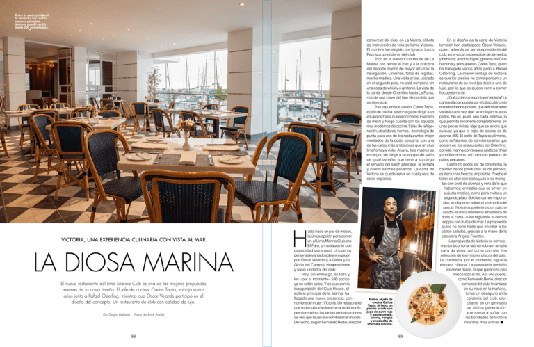 La diOsa MaRina - Lima Marina Club