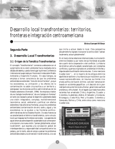Desarrollo local transfronterizo: territorios, fronteras e integración