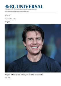 Tom Cruise cumple 53 años