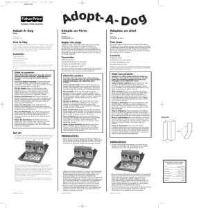 Adopt A Dog Instructions