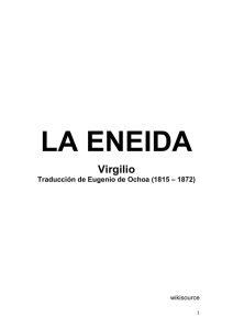 Virgilio, LA ENEIDA - Biblioteca Digital