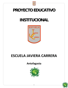 PROYECTO EDUCATIVO INSTITUCIONAL ESCUELA JAVIERA