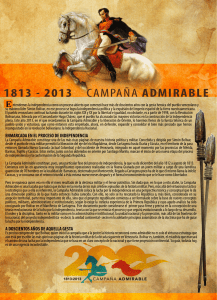 1813 - 2013 campaña admirable