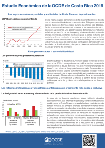 Estudio Económico de la OCDE de Costa Rica 2016