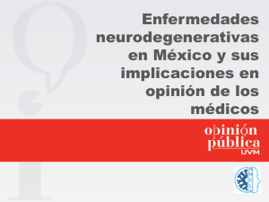Enfermedades neurodegenerativas en México y sus implicaciones