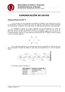 comunicación de datos - Universidad Nacional de Quilmes
