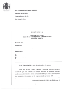 REC. ORDINARIO(c/d) Num: 359!201 0 Votación: 01107¡2014