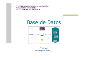 Modelamiento de una Base de Datos