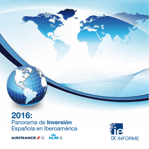 Panorama de la inversión española en Latinoamérica