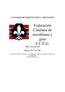 Federación Catalana de escultismo y guia FCEG