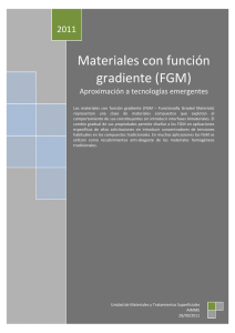 Materiales con función gradiente - Observatorio Tecnológico del Metal