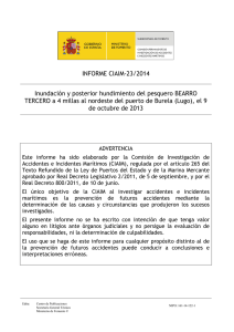 informe ciaim-23/2014 - Ministerio de Fomento