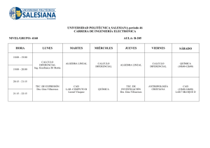 UNIVERSIDAD POLITÉCNICA SALESIANA periodo 46