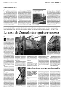 La casa de Zumalacárregui se renueva (Diario de Navarra