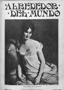 MADAME HUCAMlElt, por Gorard. Núm _r"mero SftT 17 Febrero 1909