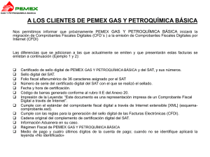 a los clientes de pemex gas y petroquímica básica