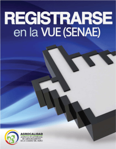 Registro de operador VUE