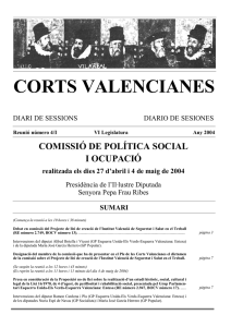 DSCCV 4 (Comisión de Política Social y Empleo) /VI de fecha 27.04