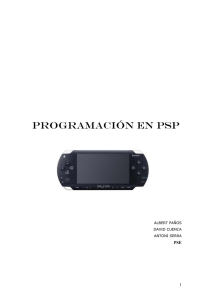 PROGRAMACIÓN EN PSP