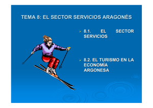 el sector servicios aragonés - Departamento de Estructura e Historia