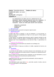 Isosorbide dinitrato