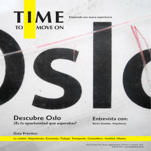 Descubre Oslo - Time to Move On Magazine