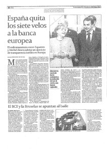 El enfrentamiento entre Zapatero y Merkel desencadena un