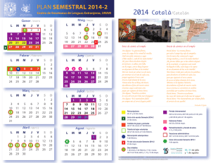 Semestre2014-2 Catalán CELE UNAM WEB