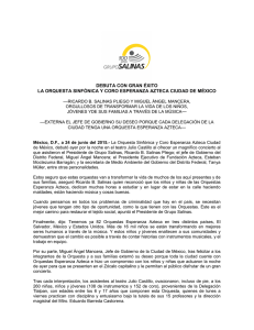 Debut OSEA Ciudad de México