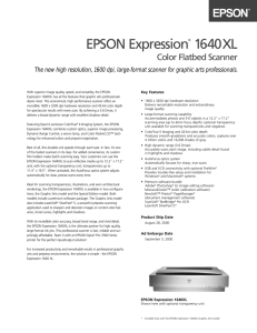 EPSON Expression® 1640XL