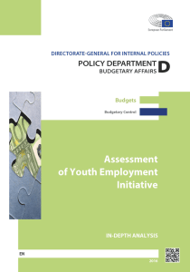 Assessment of Youth Employment Initiative