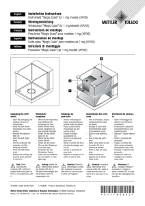 Installation instructions Draft shield .Magic Cube. for