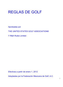 reglas de golf 2012