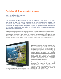 Pantallas LCD para control tecnico PDF