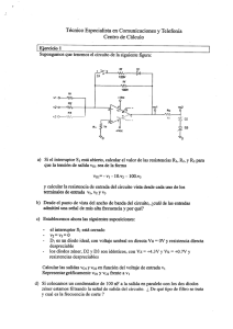 Técnico Especialista en Comunicaciones y Telefonía Centro de