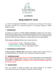 reglamento 2016 - La Pierre jacques en Barétous