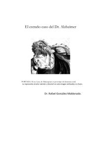 El extraño caso del Dr. Alzheimer