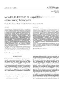 Métodos de detección de la apoptosis, aplicaciones y limitaciones