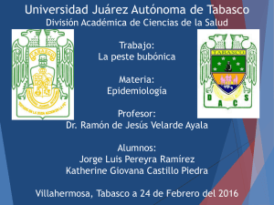 peste bubonica - D@cs Virtu@l - Universidad Juárez Autónoma de