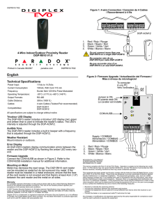DGP-R910 : Installation Manual