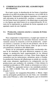 3. Comercialización del albaricoque en Francia
