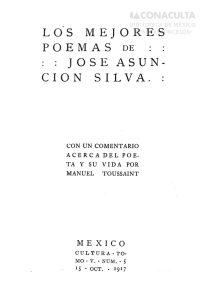 Los mejores poemas de José Asunción Silva.