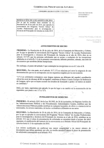 Rectificación de error - Gobierno del principado de Asturias