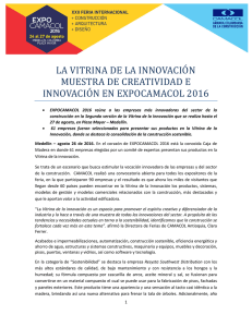 La Vitrina de la Innovación muestra de creatividad e innovación en