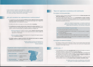 ¿En qué consisten las capitulaciones matrimoniales?